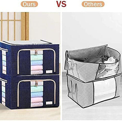 Containzio™️Foldable Steel Organizer Bag